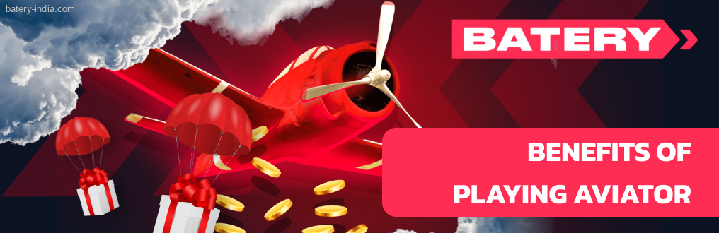 There are several exclusive perks of Playing Aviator on Batery Bet