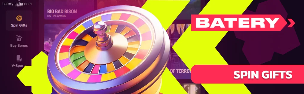 Batery Bet Spin Gifts deliver surprise rewards during the seemingly regular slot gameplay