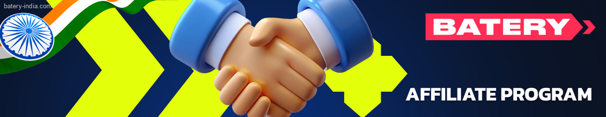 The Batery India affiliate program is an ideal opportunity for gambling and betting enthusiasts